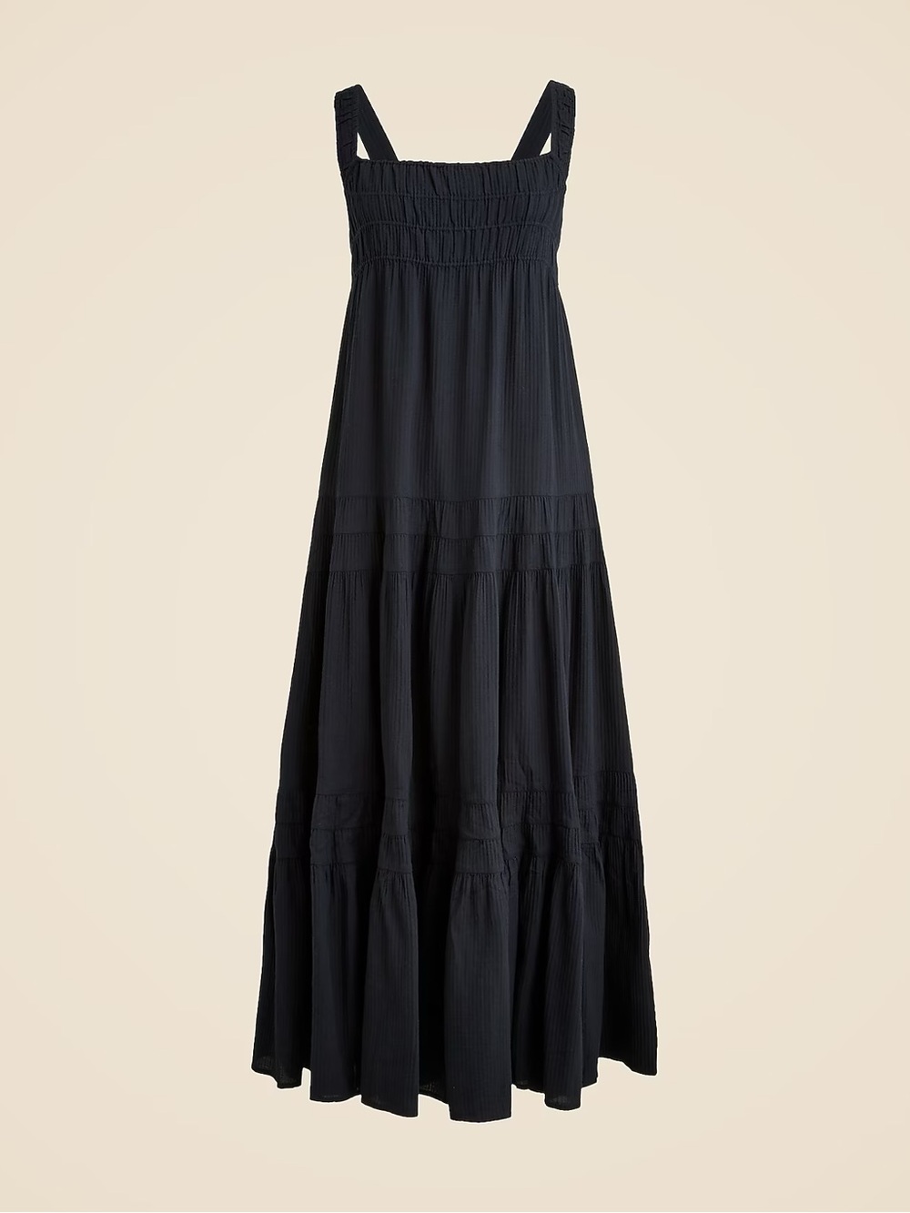 J.Crew 2025 Airy gauze tiered maxi dress S